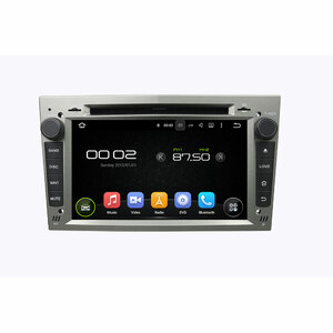 Штатная магнитола CARMEDIA KD-7408-g DVD Opel Astra H, Vectra С, Corsa D, Antara, Vivaro, Meriva, Zafira (темно-серый), фото 2