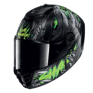 Шлем Shark SPARTAN RS SHAYTAN Black/Green/Anthracite (XL), фото 1