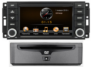 Штатная магнитола Intro CHR-5121 L Chrysler Dodge Jeep, фото 1