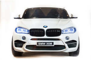 Детский автомобиль Toyland BMW X6M Белый, фото 8