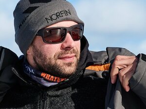 Очки поляризационные Norfin for Lucky John линзы коричневые плавающие 08, фото 8