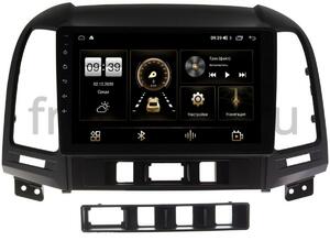 Штатная магнитола Hyundai Santa Fe II 2005-2012 LeTrun 4196-9052 на Android 10 (6/128, DSP, QLed) С оптическим выходом, фото 1