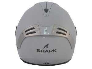 Шлем SHARK SPARTAN RS BLANK White/Silver Glossy M, фото 8