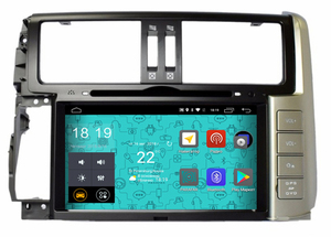 Штатная магнитола Parafar для Toyota Land Cruiser Prado 150 2010-2012 с DVD на Android 7.1.1 (PF065D), фото 1