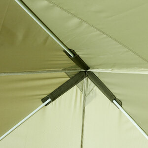 Баня-палатка СЛЕДОПЫТ куб походная, 2,15х2,15х2,05 м, 1 слой, цвет олива, фото 7