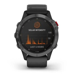 Garmin Fenix 6 PRO Solar серый с черным ремешком, фото 8