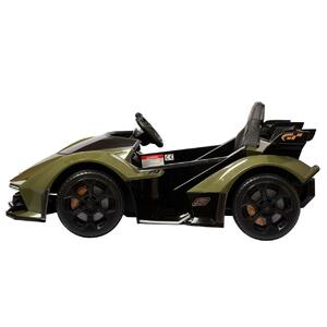 Детский электромобиль Toyland Lamborghini HL528 Army green, фото 3