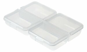 Коробка рыболовная Meiho FB-4 FLY BOX 95x68x18 4 яч., фото 2