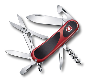 Нож Victorinox EvoGrip 14, 85 мм, 14 функций, красный с чёрным, фото 2