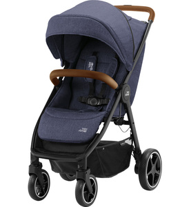 Коляска Britax Romer B-Agile R Navy Ink/Brown, фото 1