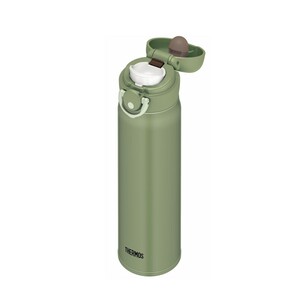 Термокружка THERMOS® JNR-601 KKI 0.6L (561480) оливковая, фото 4