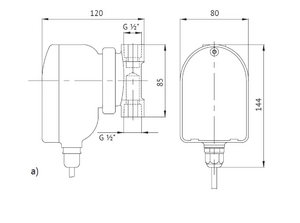 Циркуляционный насос UNIPUMP UPH 15-1,5, фото 2