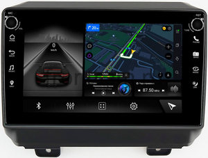 Штатная магнитола LeTrun 7803-9-327 для Jeep Wrangler IV (JL) 2017-2022 на Android 10 (4G-SIM, 4/64, DSP, IPS) с крутилками с оптическим выходом, фото 1