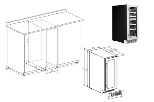 Винный шкаф Temptech STX30DS, фото 8