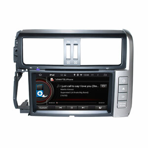 Штатная магнитола CARMEDIA KDO-8015 DVD Toyota LC PRADO 150 2009-2013 серебро, фото 8