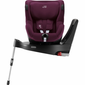 Автокресло Britax Roemer DUALFIX iSENSE Burgundy Red + база FLEX BASE iSENSE, фото 2