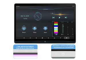Навесной монитор на подголовник 13.3" ERGO ER1350AN (Android 11), фото 3