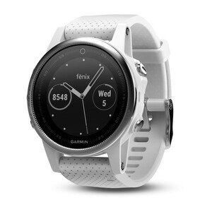 Garmin Fenix 5s в белом корпусе с белым ремешком, фото 1
