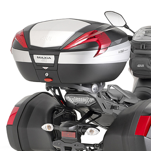 Кофр MONOKEY 56 л Givi Black-Silver-Red (V56NN), фото 2