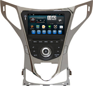 Штатная магнитола CARMEDIA QR-8017 DVD Hyundai Grandeur/Azera 2011-2015, фото 1
