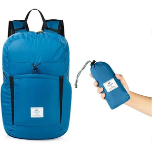 Рюкзак компактный Naturehike 22L NH17A017-B Ultra-Light синий, фото 2