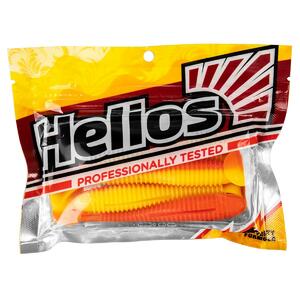Виброхвост Catcher 3,55"/9 см Orange & Yellow 5шт. (HS-2-015) Helios, фото 2