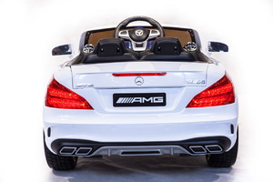 Детский автомобиль Toyland Mercedes Benz SL 65 Белый, фото 6