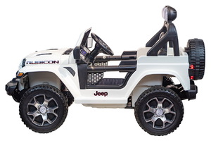 Детский автомобиль Toyland Jeep Rubicon DK-JWR555 Белый, фото 7