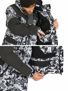 Костюм зим. Norfin EXPLORER 2 CAMO HEAT 03 р.L, фото 7