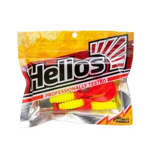 Твистер Credo 2,35"/6,0 см Acid lemon & Red 7шт. (HS-10-029) Helios, фото 2