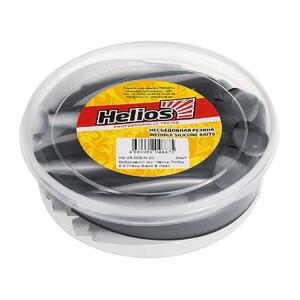 Виброхвост несъедоб. Trofey 5.5"/14см Black & Pearl 20шт. (HS-25-028-N-20) Helios, фото 2