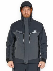 Куртка Norfin REBEL PRO GRAY 03(серый р.L-L), фото 3