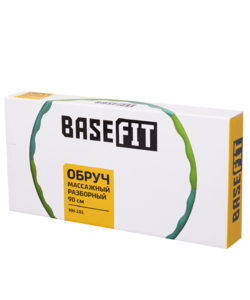 Обруч массажный разборный BASEFIT HH-101, 90 см, фото 3