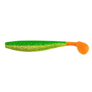 Виброхвост несъедоб. Trofey 5.5"/14см Green Peas OT 20шт. (HS-25-054-N-20) Helios, фото 2