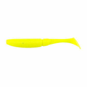 Виброхвост YAMAN PRO Sharky Shad, р.3,75 inch, цвет #02 - Chartreuse (уп 5 шт.), фото 2