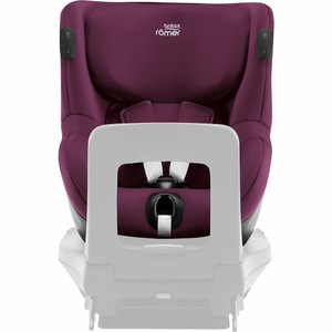 Автокресло Britax Roemer DUALFIX iSENSE Burgundy Red, фото 2