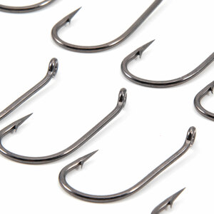 Крючок KOI "GRIP CARP HOOK", размер 2 (INT), цвет BN (10 шт.), фото 4