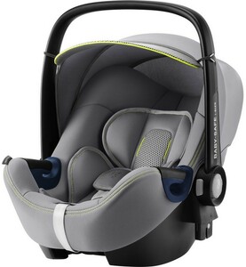 Автокресло Britax Romer Baby-Safe 2 i-Size Cool Flow - Silver + база FLEX, фото 2