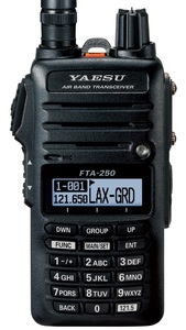 Авиационная портативная рация Yaesu FTA-250L, фото 2