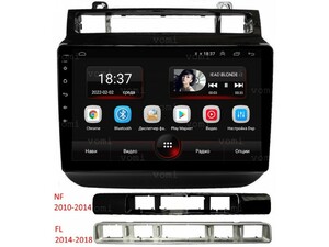 Головное устройство vomi AK495R9-MTK-LTE-4-64 для Volkswagen Touareg 2 NF 02.2010-12.2014, Touareg 2 рестайлинг FL 10.2014-07.2018, фото 1