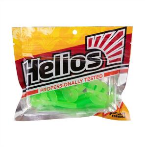 Твистер Credo Double Tail 3,54"/9 см Electric green 5шт. (HS-28-007) Helios, фото 3