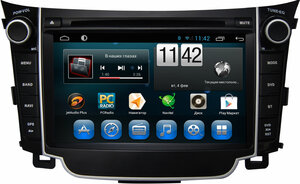 Штатная магнитола CARMEDIA QR-7036 DVD Hyundai I30 2011+, фото 1