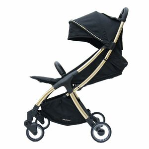Коляска прогулочная RYAN PRIME Light Auto Royal Black GOLD Special Edition, фото 3