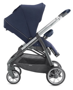 Коляска Inglesina Aptica System Quattro 4 в 1 на шасси Aptica Graphite Blue Navy, Portland Blue, фото 12