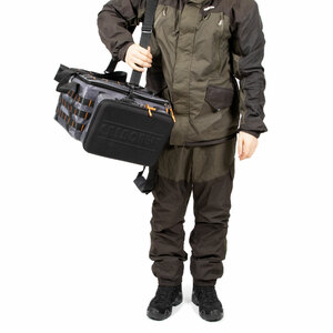 Сумка рыболовная СЛЕДОПЫТ Module Case, 30х22х10 см, цв. серый + 2 коробки Luno, фото 11