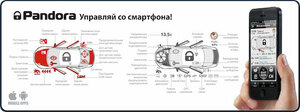 Автосигнализация Pandora DXL 3910PRO 2xCAN+GSM+LIN+Slave, фото 2