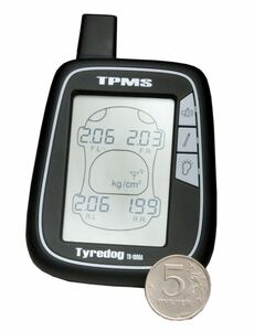 Система контроля давления и температуры в шинах Carax TPMS CRX-1002 (внешние датчики), фото 3