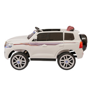 Детский электромобиль Джип ToyLand Land Cruiser YBH4651 Белый, фото 5