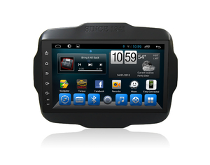 Штатная магнитола CARMEDIA QR-9025 DVD Jeep Renegade Restyle 2018+, фото 2