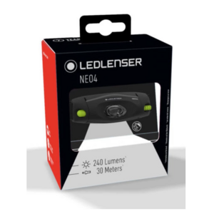 Cветодиодный налобный фонарь LED LENSER NEO 4 (черный), фото 4